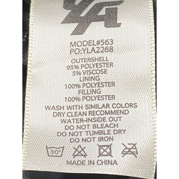 YoungLA Kingpin Jacket Men’s S Red Buffalo Plaid Quilted Lining Full Zip Snap - Picture 11 of 16